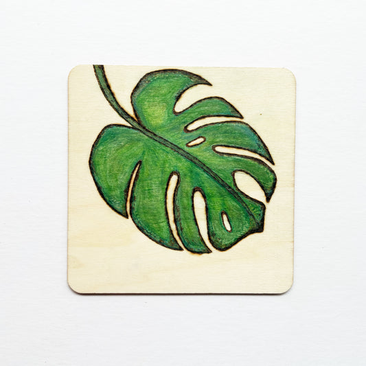 Monstera Leaf | Small Wall Hanging