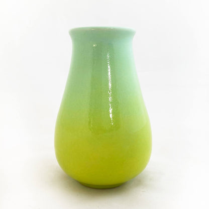 Colorful Ombre Bud Vase | Medium Bright Green and Aqua