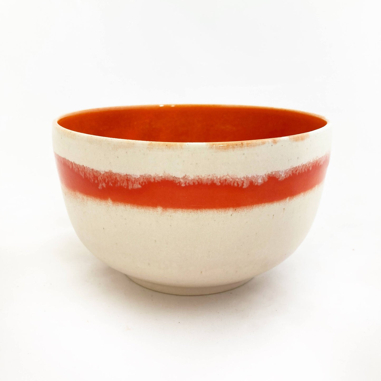 Color Stripe Cereal Bowl | Orange